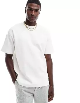 Белая футболка-пуфик Pull&Bear