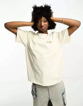 Белая футболка с американским рисунком Carhartt WIP