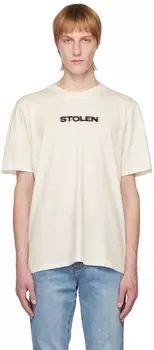 Белая футболка с циркулярной пилой Stolen Girlfriends Club