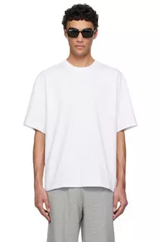 Белая футболка с девизом Axel Arigato