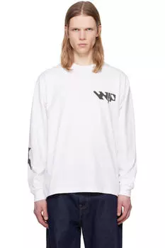 Белая футболка с длинным рукавом Industry Carhartt Work In Progress