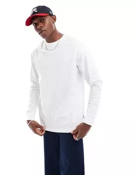 Белая футболка с длинным рукавом ONLY & SONS