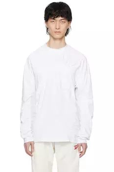 Белая футболка с длинным рукавом Reebok Edition KANGHYUK