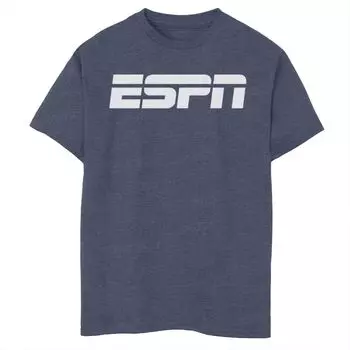 Белая футболка с графическим логотипом ESPN для мальчиков 8–20 лет Licensed Character