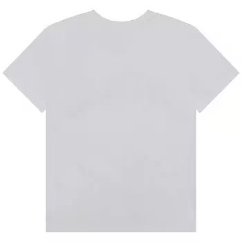 Белая футболка с изогнутым логотипом Givenchy, белый