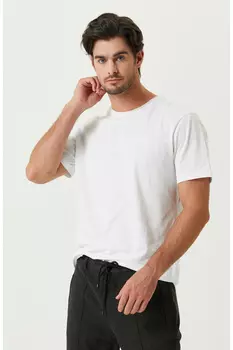 Белая футболка с коротким рукавом Network, белый