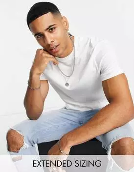 Белая футболка с круглым вырезом ASOS DESIGN - WHITE