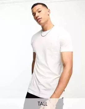 Белая футболка с круглым вырезом French Connection Tall