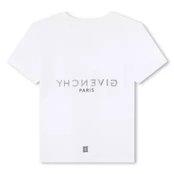 Белая футболка с логотипом Givenchy, белый