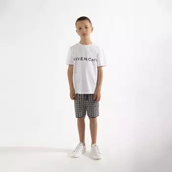 Белая футболка с логотипом Givenchy, белый