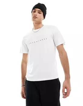 Белая футболка с логотипом Jack & Jones Center