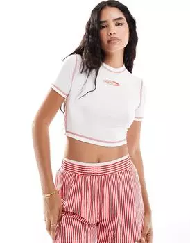 Белая футболка с логотипом Nike Chill 90s Threads