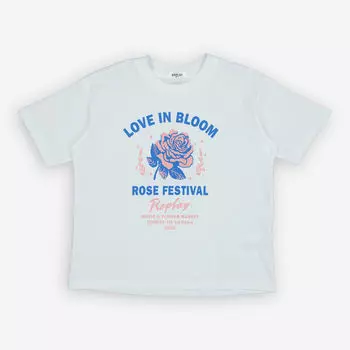 Белая футболка с логотипом Replay