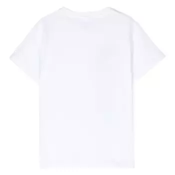 Белая футболка с логотипом Stella McCartney, белый