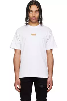 Белая футболка с логотипом Versace Jeans Couture