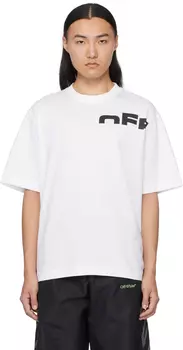 Белая футболка с надписью «Off» Off-White