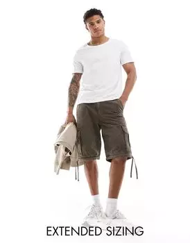 Белая футболка с овальным воротником ASOS DESIGN