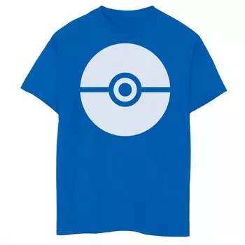 Белая футболка с рисунком Pokeball для мальчиков 8–20 лет Licensed Character