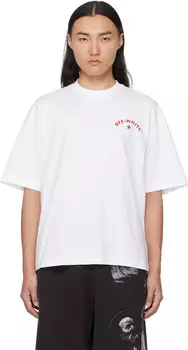 Белая футболка со звездной стрелой Off-White