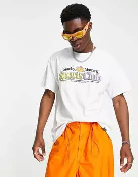 Белая футболка спортивного клуба Vintage Supply