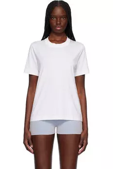 Белая футболка средней толщины CDLP