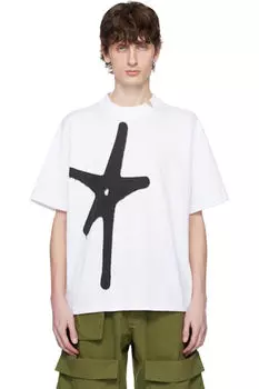 Белая футболка «Старт» SPENCER BADU