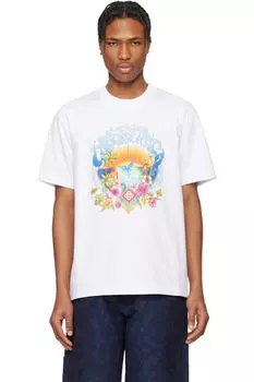 Белая футболка Surf Trip Casablanca