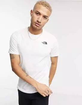 Белая футболка The North Face Red Box