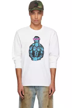 Белая футболка «The Pain Cave» Noah