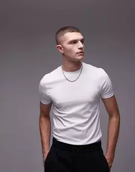 Белая футболка Topman Muscle