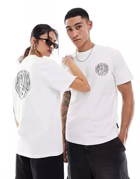 Белая футболка унисекс Napapijri Keiki