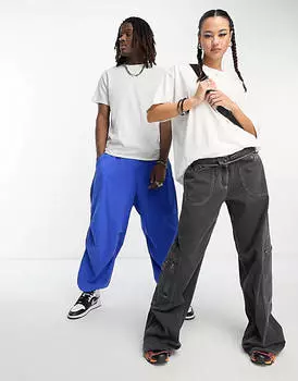 Белая футболка унисекс с надписью COLLUSION для мальчиков и девочек