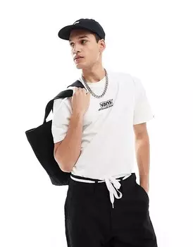 Белая футболка Vans Bubs с логотипом в центре