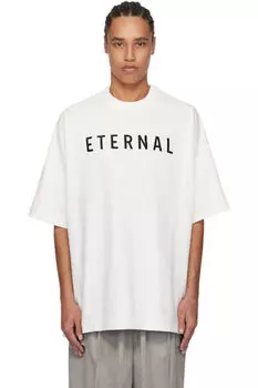 Белая футболка «Вечная» Fear of God