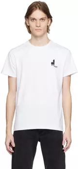 Белая футболка Zafferh Isabel Marant