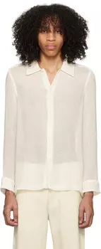 Белая грубая рубашка Berner Khl