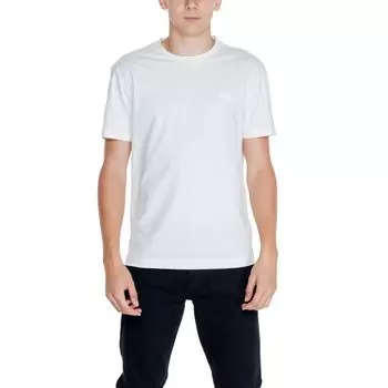 Белая хлопковая футболка Calvin Klein