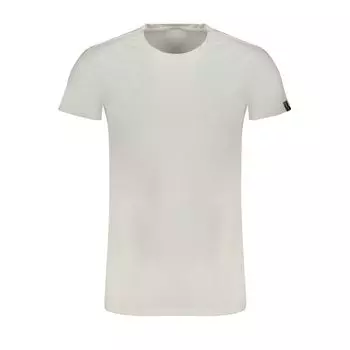 Белая хлопковая футболка Gaud