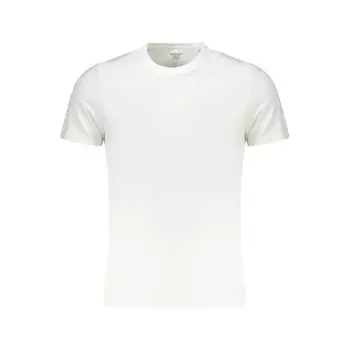 Белая хлопковая футболка Guess Shoes