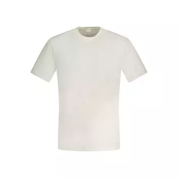 Белая хлопковая футболка Guess Shoes