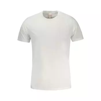 Белая хлопковая футболка Guess Shoes