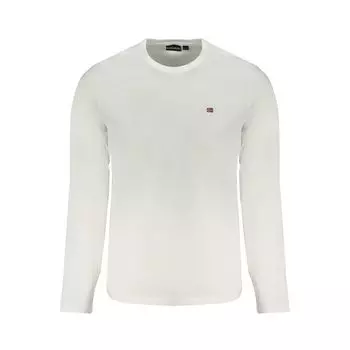 Белая хлопковая футболка Napapijri