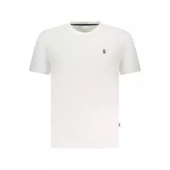 Белая хлопковая мужская футболка Marina, White