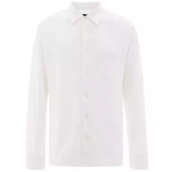 Белая хлопковая рубашка Corneliani