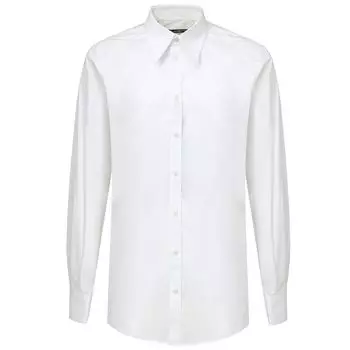 Белая хлопковая рубашка Dolce & Gabbana