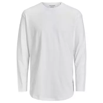 Белая хлопковая рубашка Jack & Jones