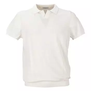 Белая хлопковая рубашка-поло People Of Shibuya