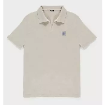 Белая хлопковая рубашка-поло Refrigiwear