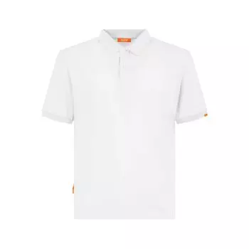 Белая хлопковая рубашка-поло Suns