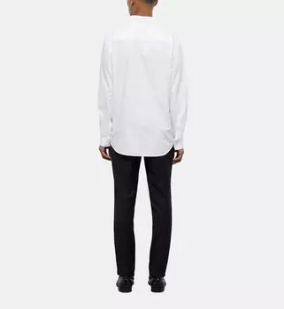 Белая хлопковая рубашка THE KOOPLES, белый